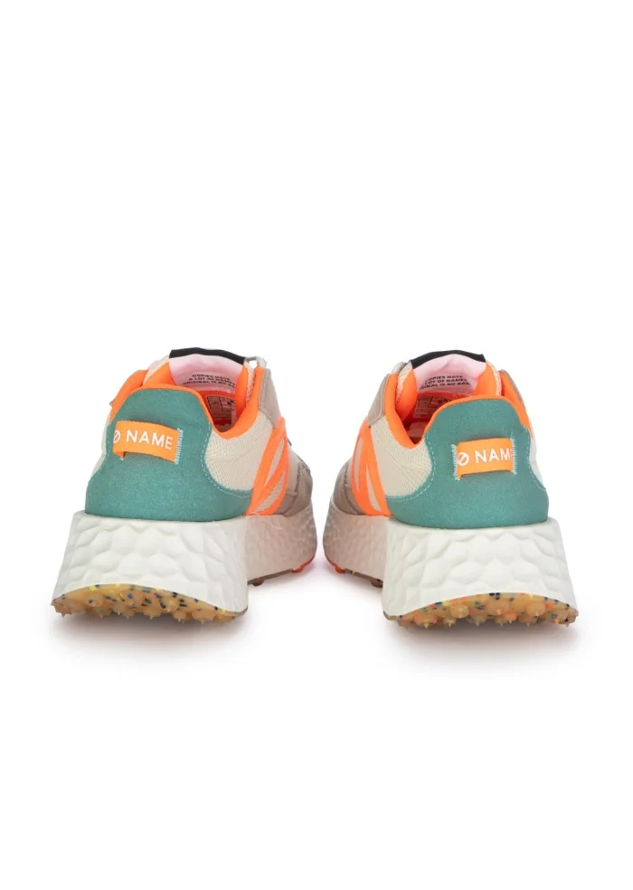 NO NAME | SNEAKERS CARTER JOGGER BEIGE ARANCIONE VERDE