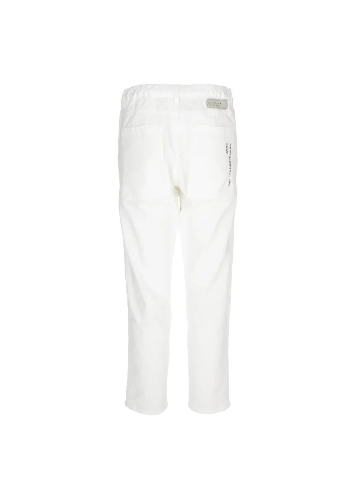 NOUMENO CONCEPT | PANTALONI COTONE BIANCO