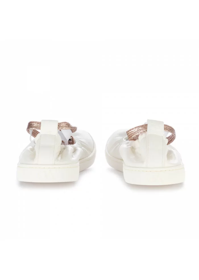 OA NON-FASHION | BALLERINE CON LACCI REMOVIBILI CALF BIANCO