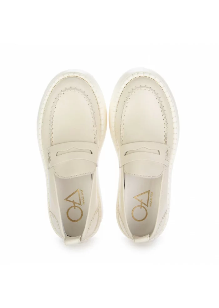 OA NON-FASHION | MOCASSINI BASE CALF BIANCO