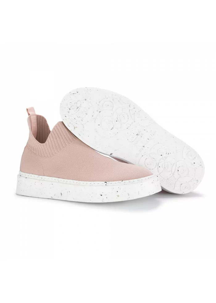 OA NON-FASHION | SNEAKERS KNIT LOW ROSA