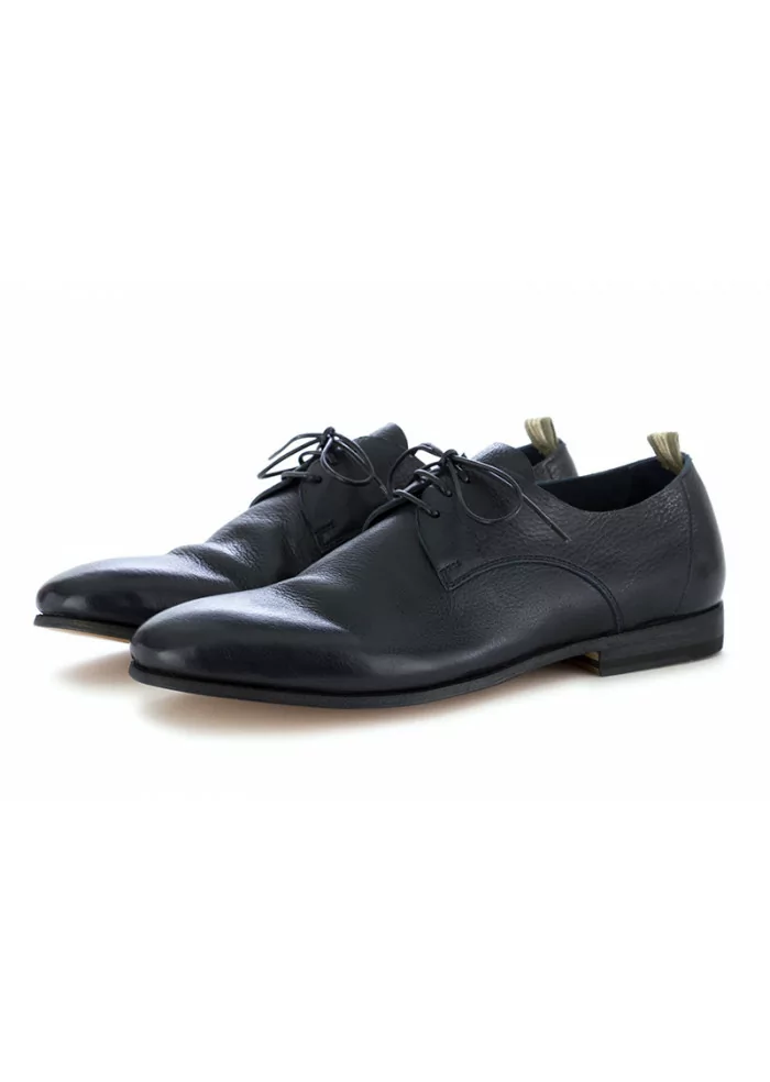 OFFICINE CREATIVE | SCARPE ALLACCIATE FODERATE IN PELLE BLU