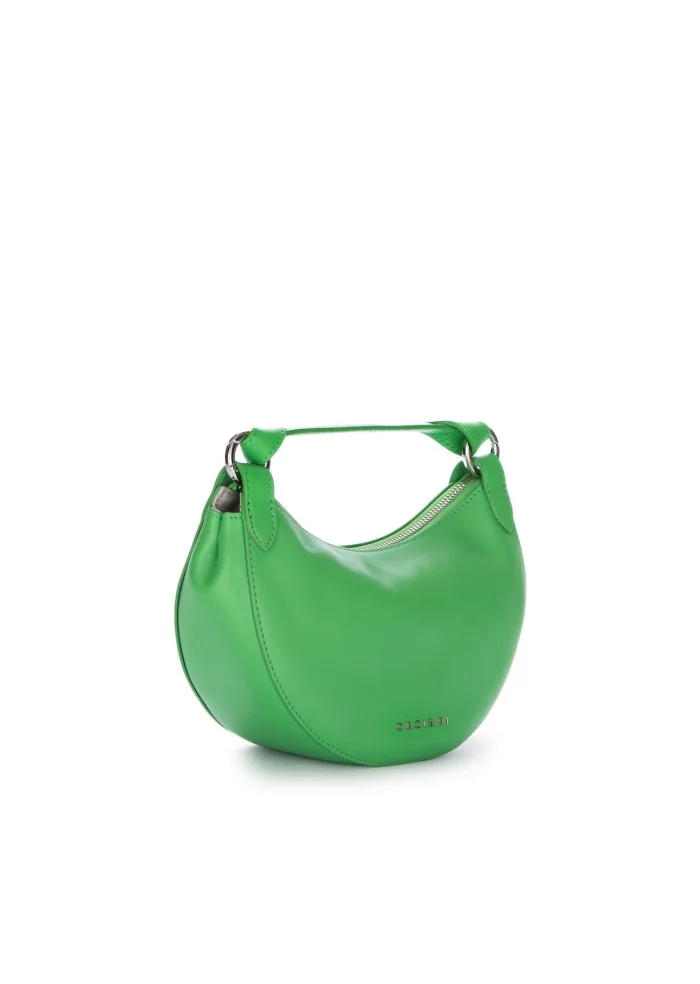 ORCIANI | BORSA A MANO DUMPLING VANITY VERDE MENTA