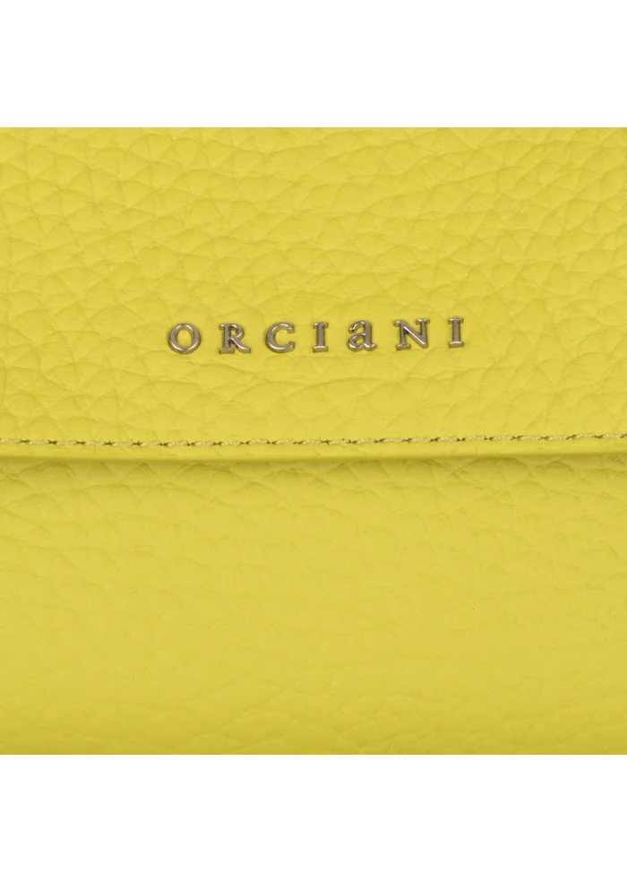 ORCIANI | BORSA A MANO SVEVA SOFT MINI VERDE ACIDO