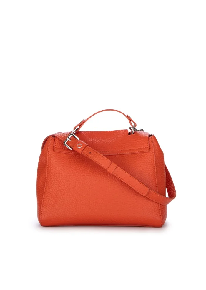 ORCIANI | BORSA A MANO SVEVA SOFT PICCOLA ARANCIONE