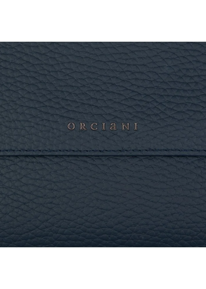 ORCIANI | BORSA A SPALLA SVEVA SOFT MEDIA BLU NAVY