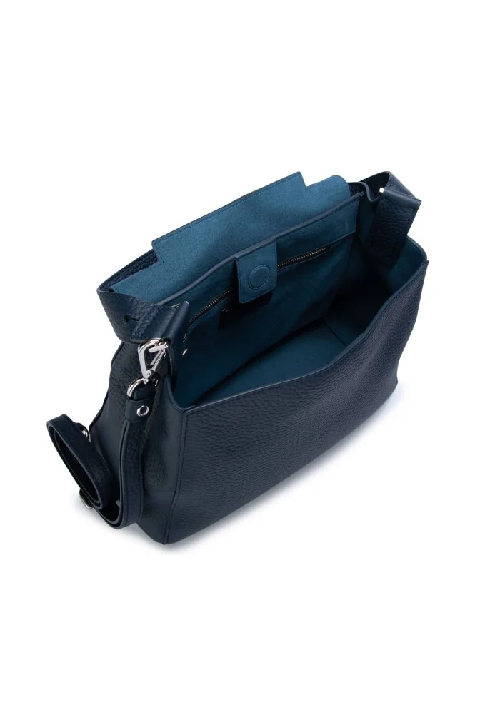 ORCIANI | BORSA A SPALLA SVEVA SOFT MEDIA BLU NAVY