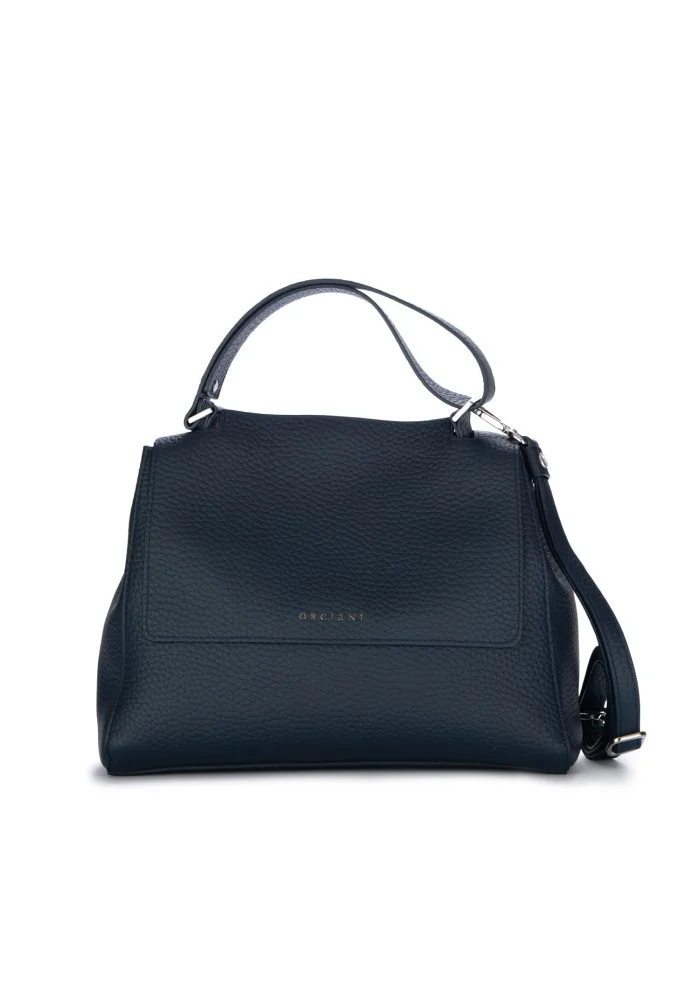 ORCIANI | BORSA A SPALLA SVEVA SOFT MEDIA BLU NAVY