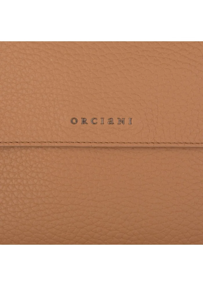 ORCIANI | BORSA A SPALLA SVEVA SOFT MEDIA MARRONE