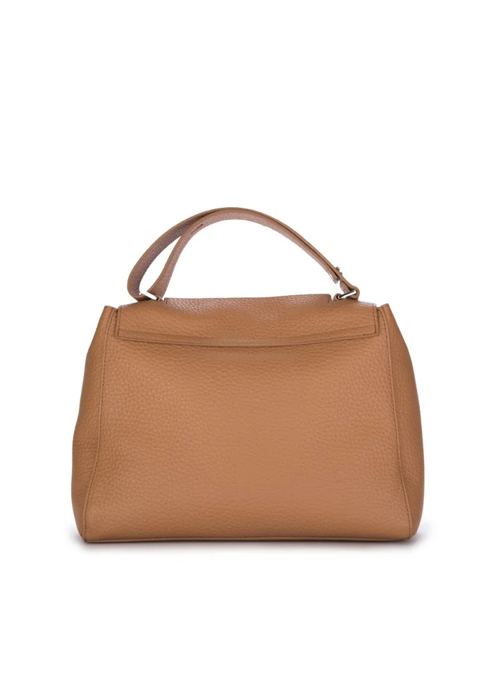 ORCIANI | BORSA A SPALLA SVEVA SOFT MEDIA MARRONE