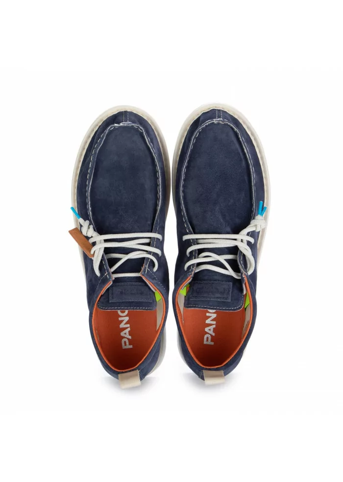 PANCHIC | SCARPE ALLACCIATE CAMOSCIO BLU