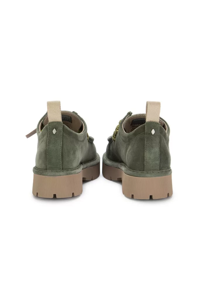 PANCHIC | SCARPE BASSE CAMOSCIO VERDE SCURO
