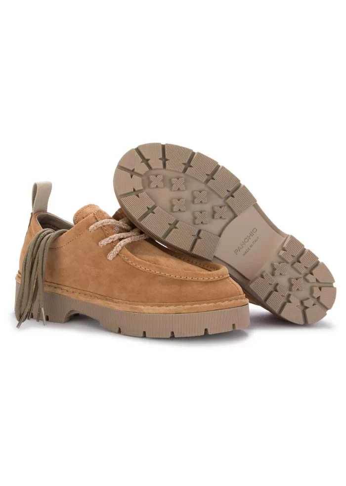 PANCHIC | SCARPE CREEPER CAMOSCIO MARRONE CHIARO