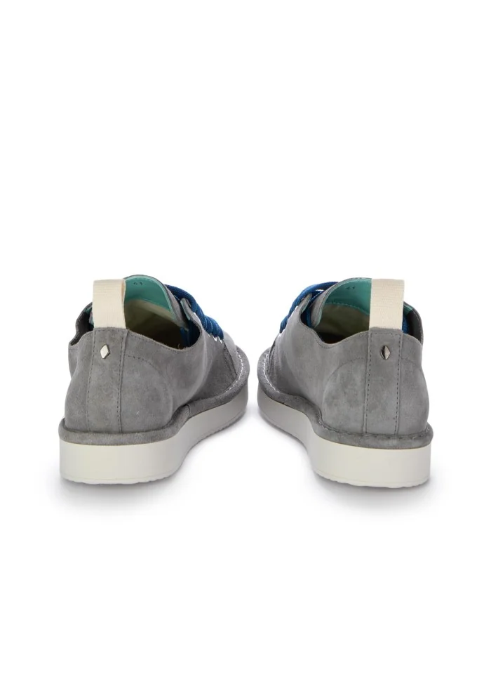PANCHIC | SNEAKERS CAMOSCIO GRIGIO BLU
