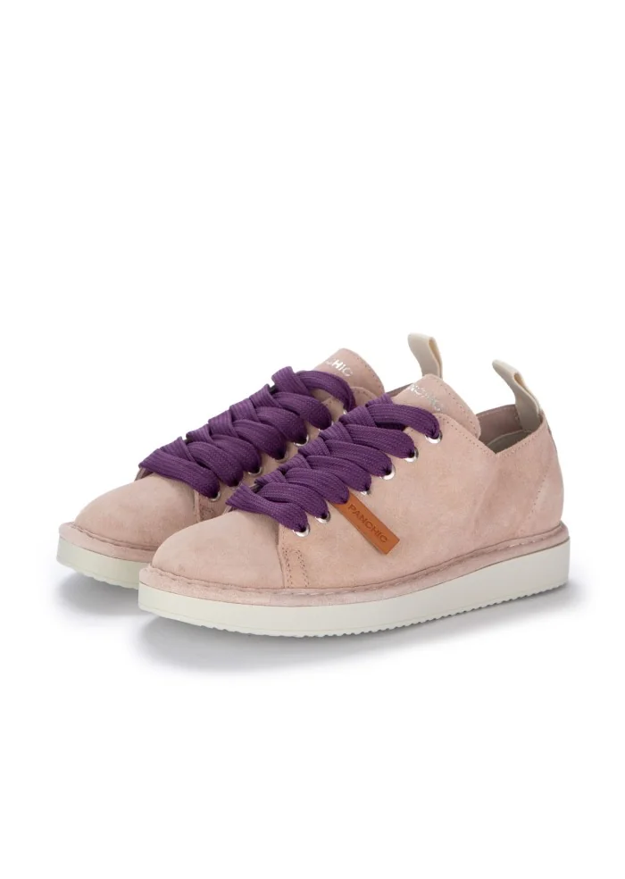 PANCHIC | SNEAKERS CAMOSCIO ROSA