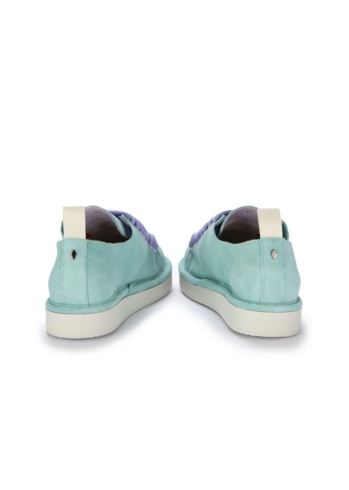 PANCHIC | SNEAKERS CAMOSCIO VERDE ACQUA