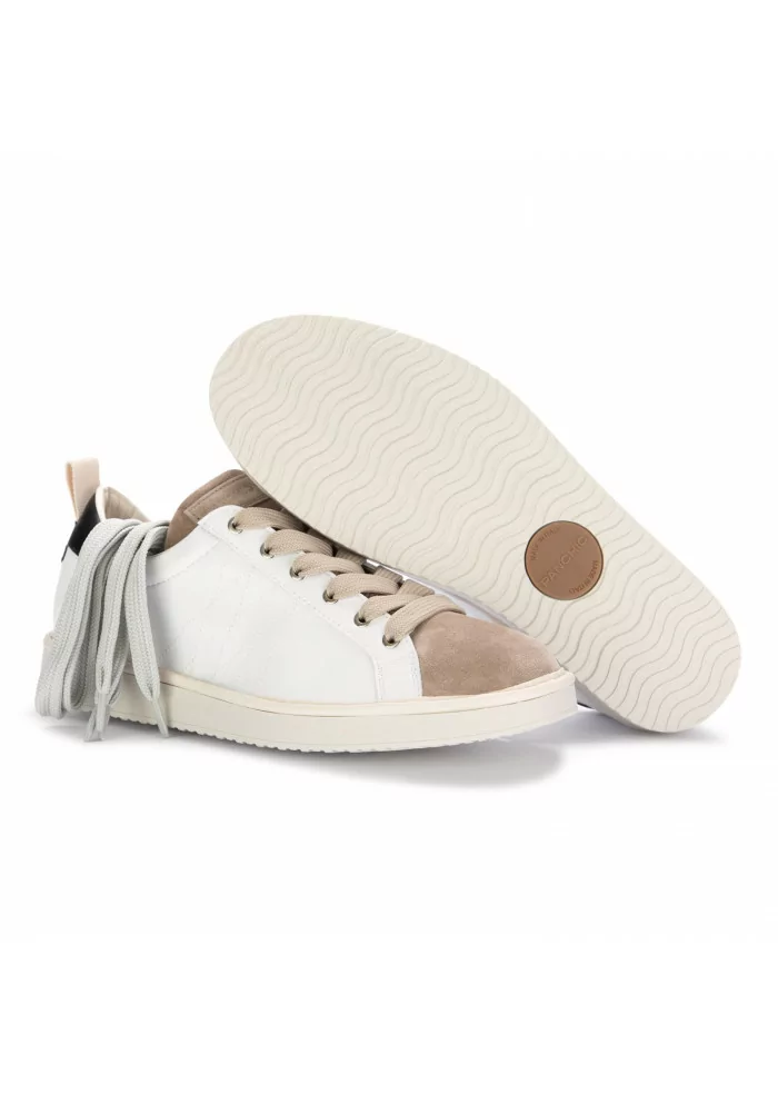 PANCHIC | SNEAKERS ECO-PELLE BIANCO BEIGE