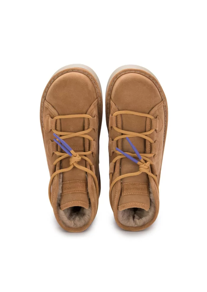 PANCHIC | STIVALETTI ALLACCIATI CAMOSCIO MARRONE CHIARO