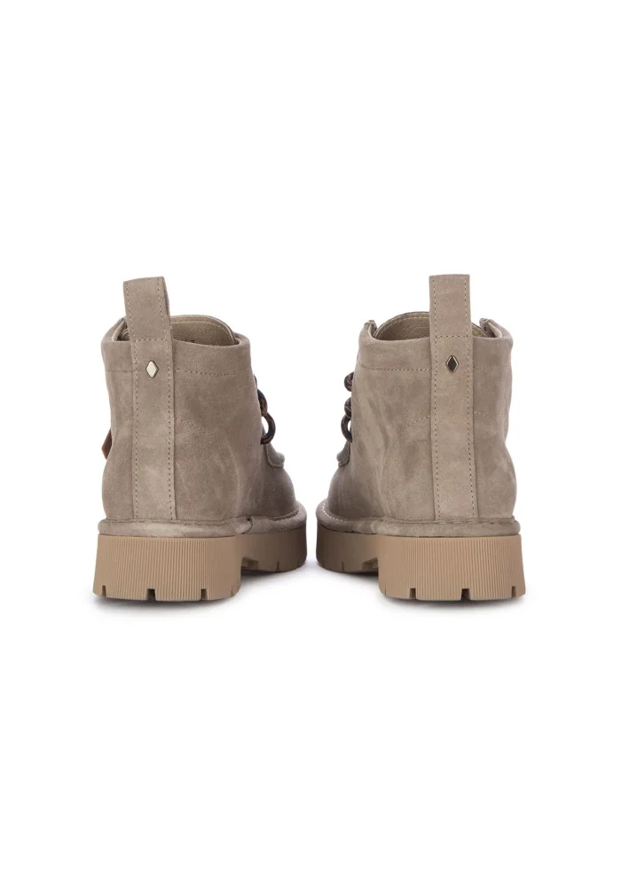 PANCHIC | STIVALETTI ALLACCIATI CREEPER GRIGIO