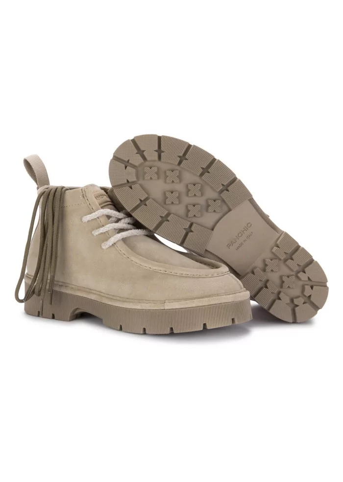 PANCHIC | STIVALETTI CAMOSCIO TAUPE