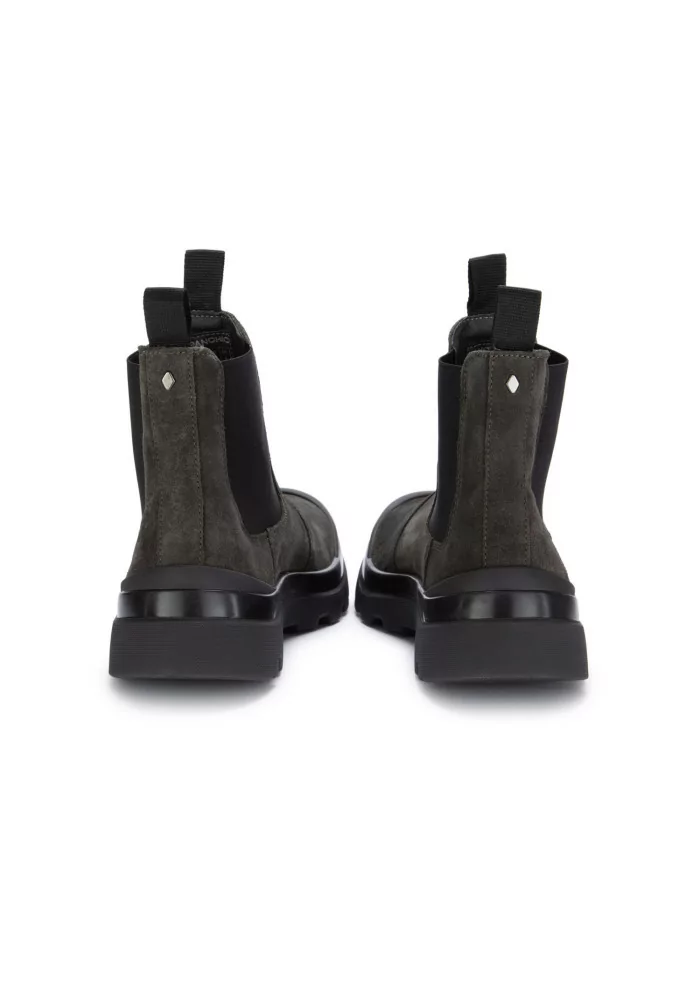 PANCHIC | STIVALETTI CHELSEA CAMOSCIO GRIGIO SCURO