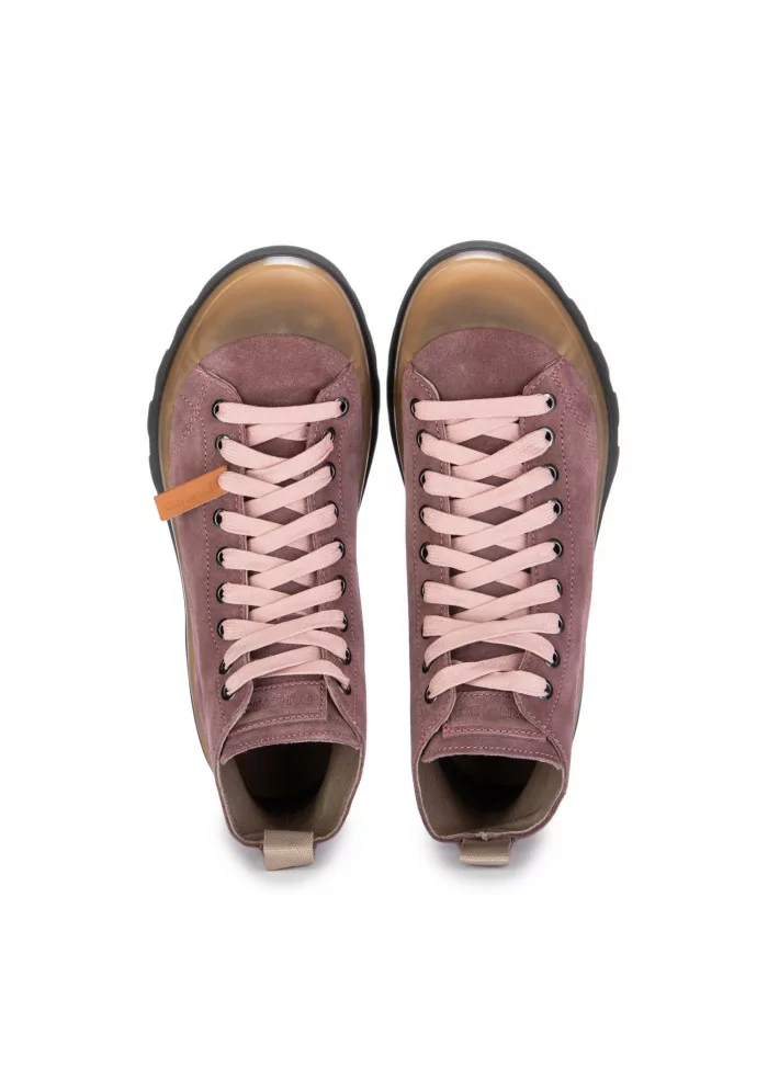 PANCHIC | TRONCHETTI ALLACCIATI CAMOSCIO VIOLA