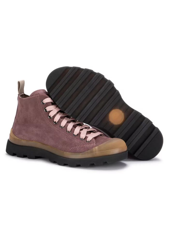 PANCHIC | TRONCHETTI ALLACCIATI CAMOSCIO VIOLA