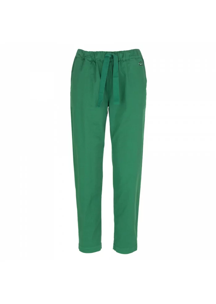 PANTALONI DONNA SEMICOUTURE | Y2SO04 P76-0 VERDE