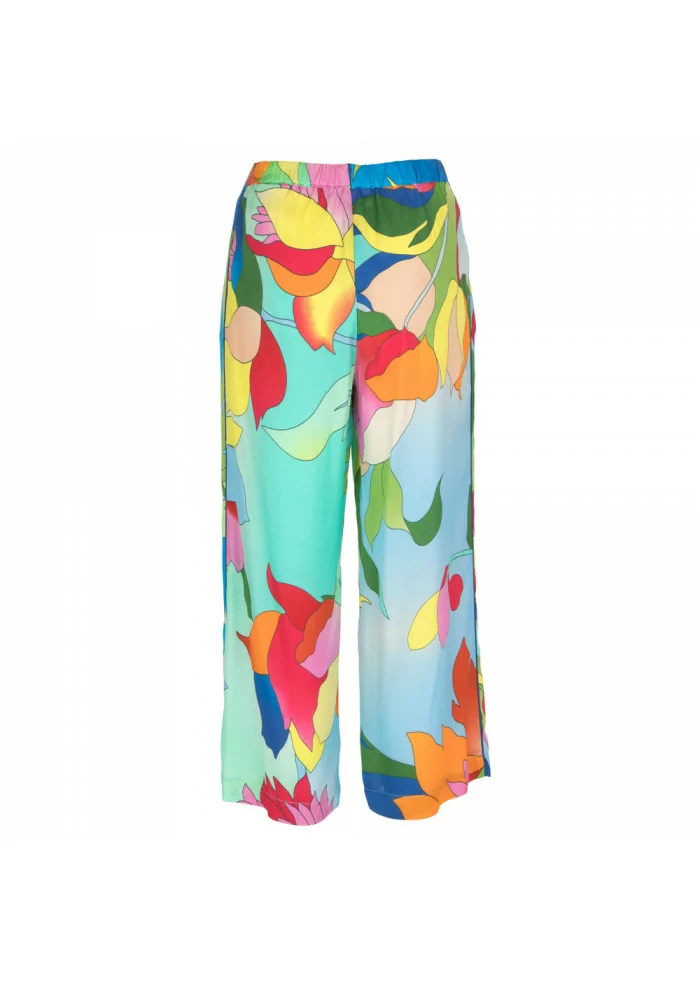 PANTALONI DONNA SEMICOUTURE | Y2ST34 FLW08 MULTICOLORE