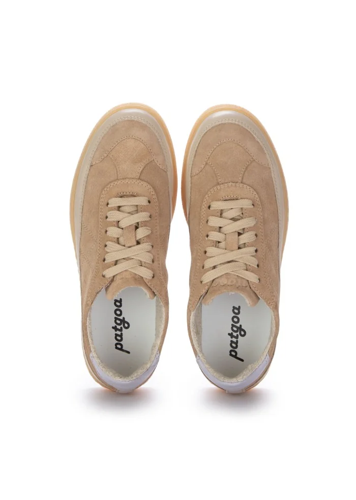 PATGOA | SNEAKERS CAMOSCIO SABA BEIGE