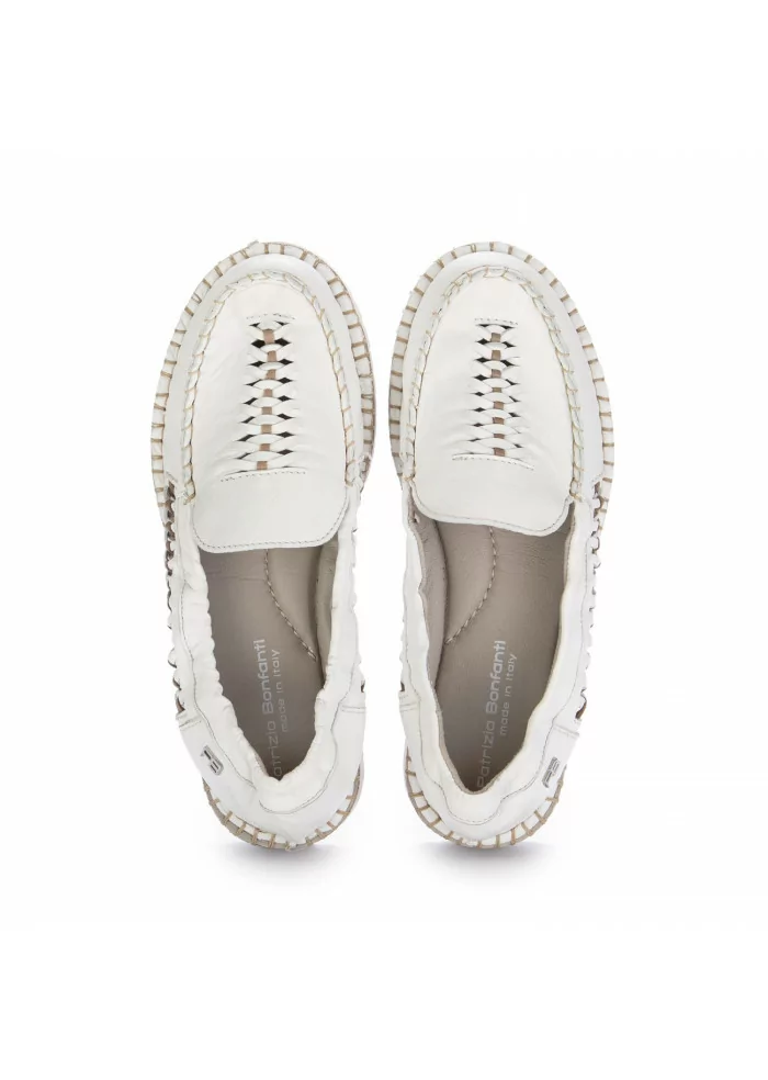 PATRIZIA BONFANTI | MOCASSINI LILY SUN BIANCO