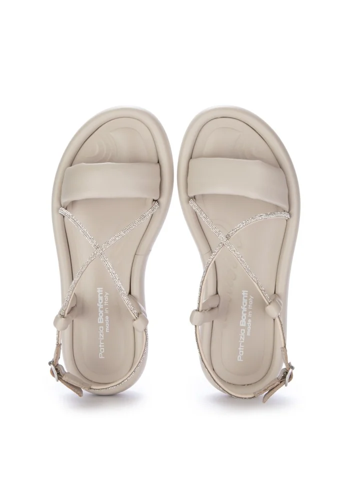 PATRIZIA BONFANTI | SANDALI BIL STRASS DREAMER BEIGE