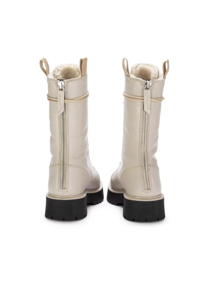 PATRIZIA BONFANTI | STIVALETTI SCORPIO FUR BIANCO PANNA