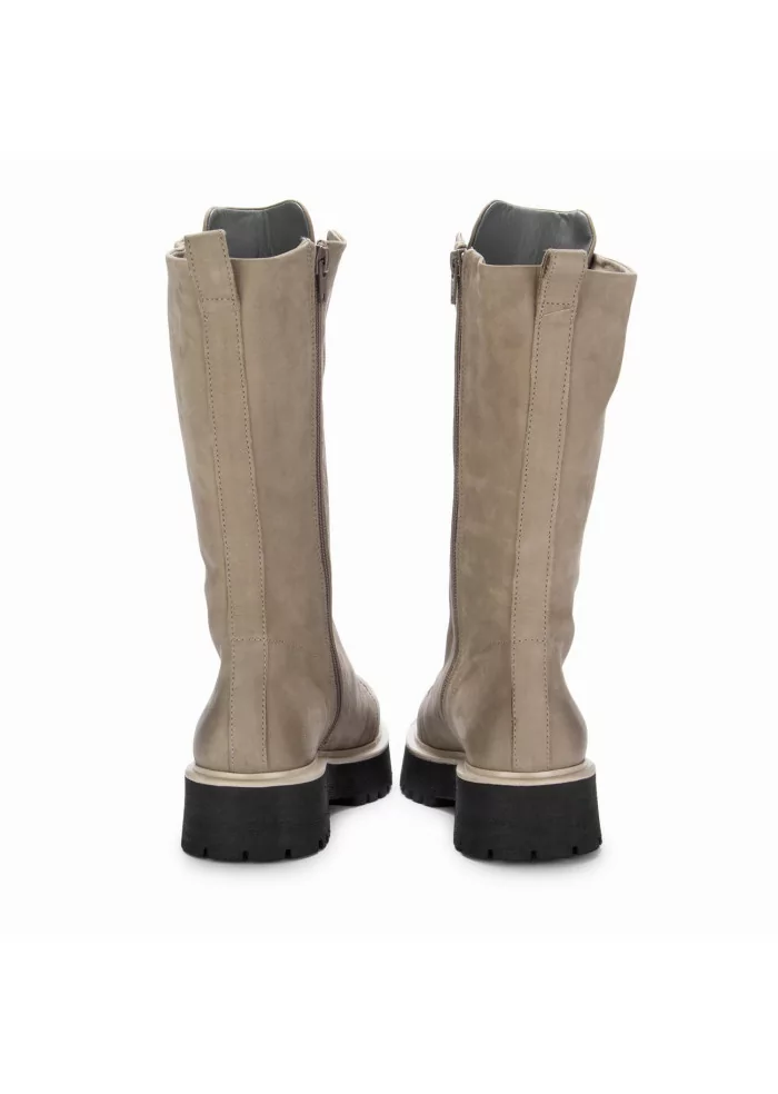 PATRIZIA BONFANTI | STIVALI KUNI HIGH NABUK GRIGIO