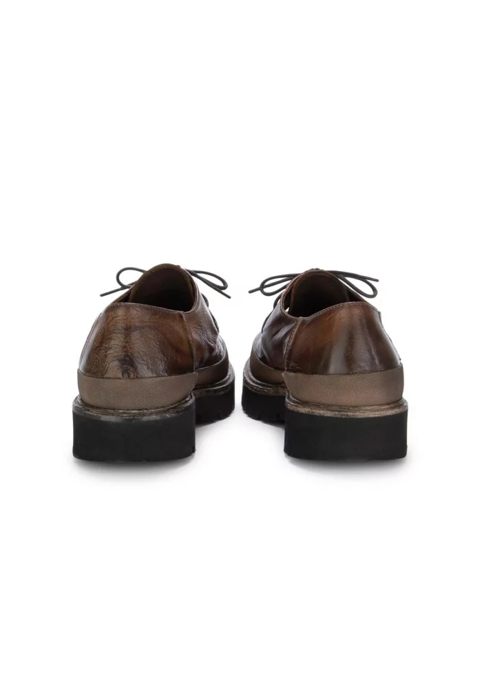 PAWELK'S | SCARPE ALLACCIATE BUFALO PELLE MARRONE