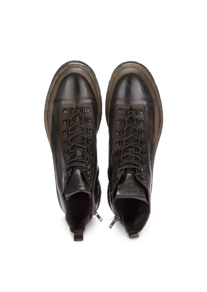 PAWELK'S | SCARPONCINI CRUST PELLE MARRONE SCURO