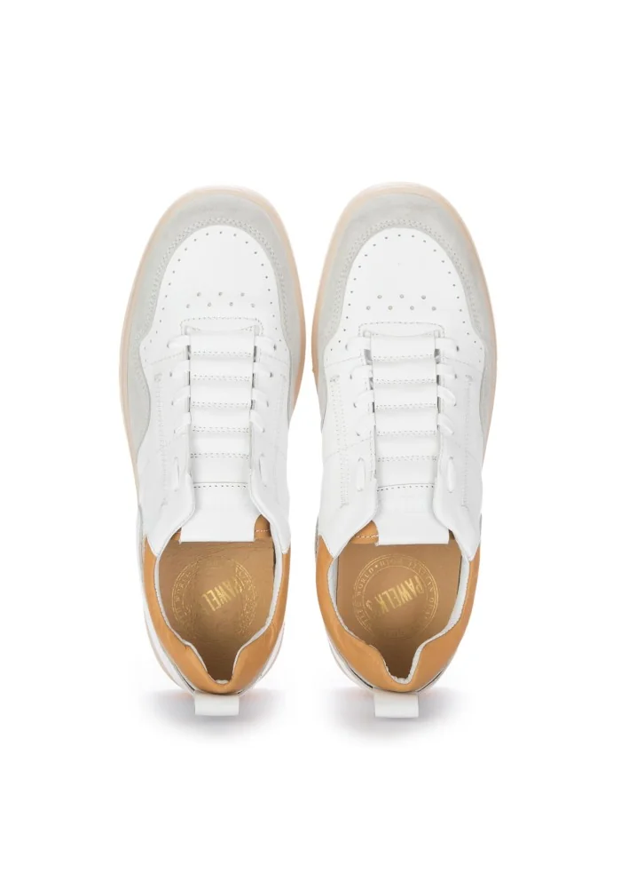 PAWELK'S | SNEAKERS CAMOSCIO VITELLO BIANCO