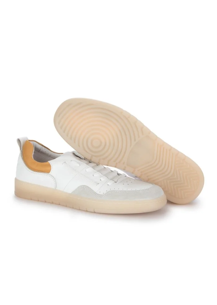 PAWELK'S | SNEAKERS CAMOSCIO VITELLO BIANCO