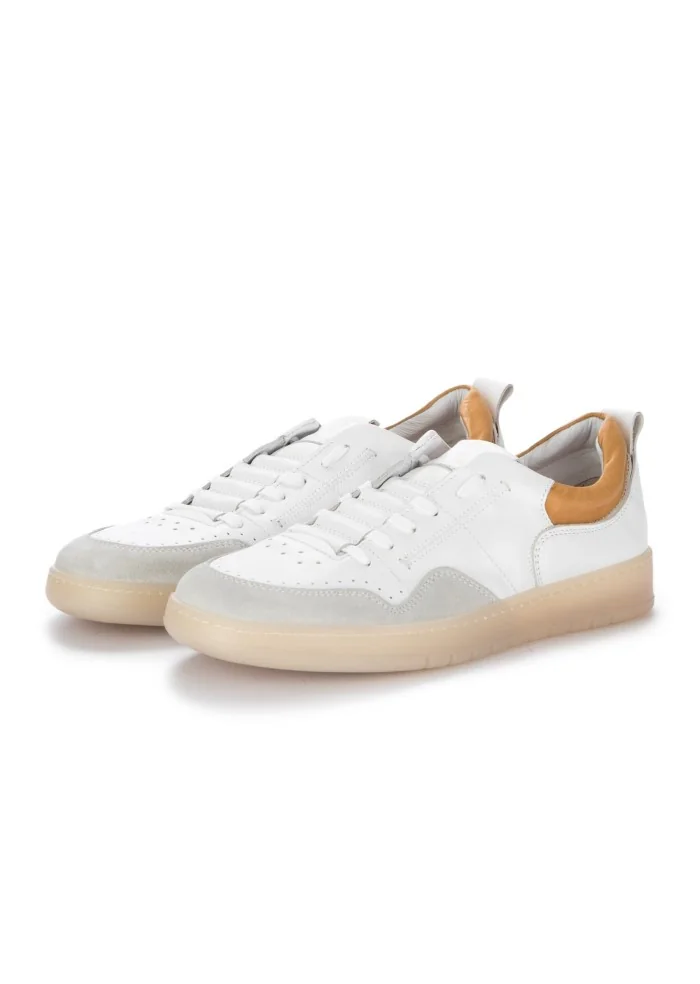 PAWELK'S | SNEAKERS CAMOSCIO VITELLO BIANCO