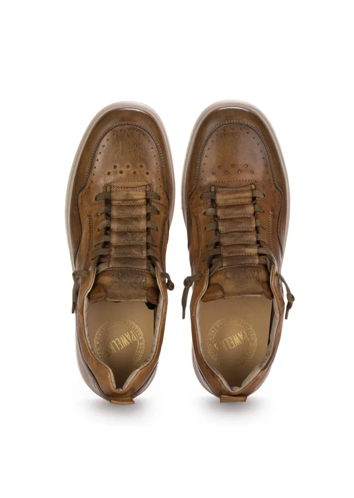 PAWELK'S | SNEAKERS CRUST CUOIO MARRONE