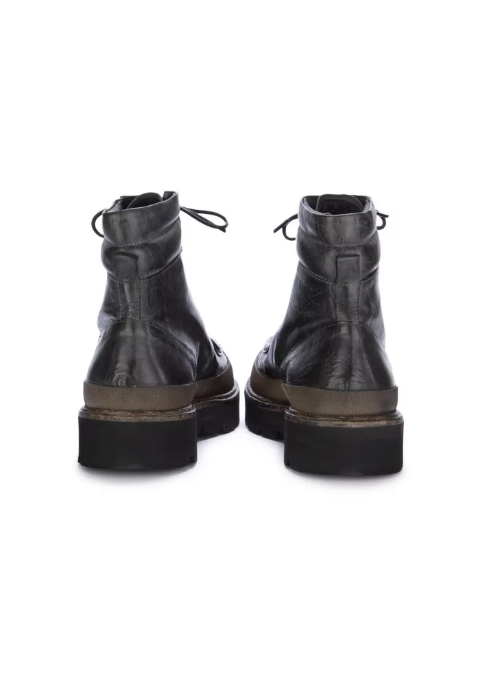 PAWELK'S | STIVALETTI ALLACCIATI BUFALO NERO