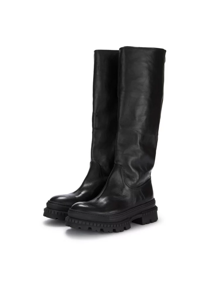 PAWELK'S | STIVALI CALIF PELLE NERO