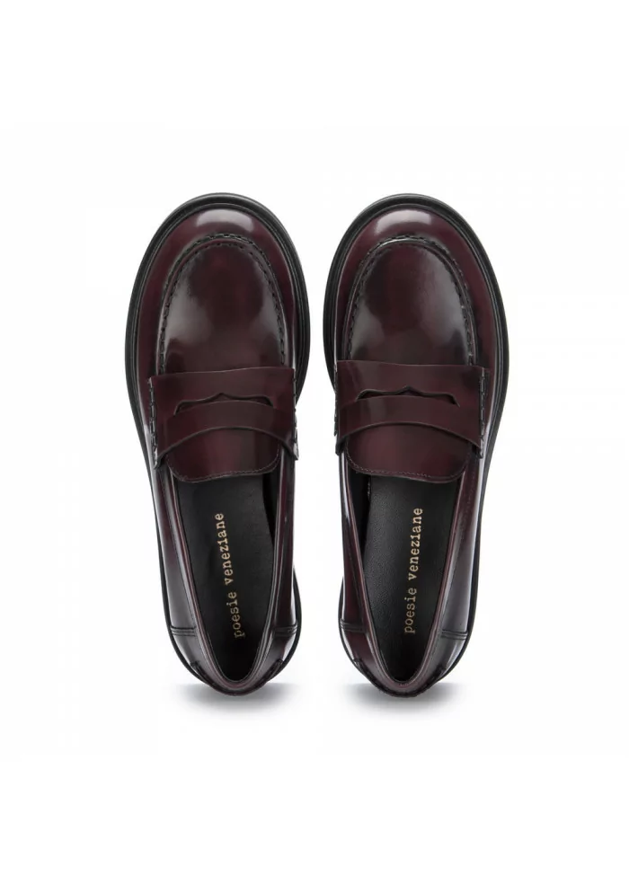 POESIE VENEZIANE | MOCASSINI DONNA JPG30N BORDEAUX