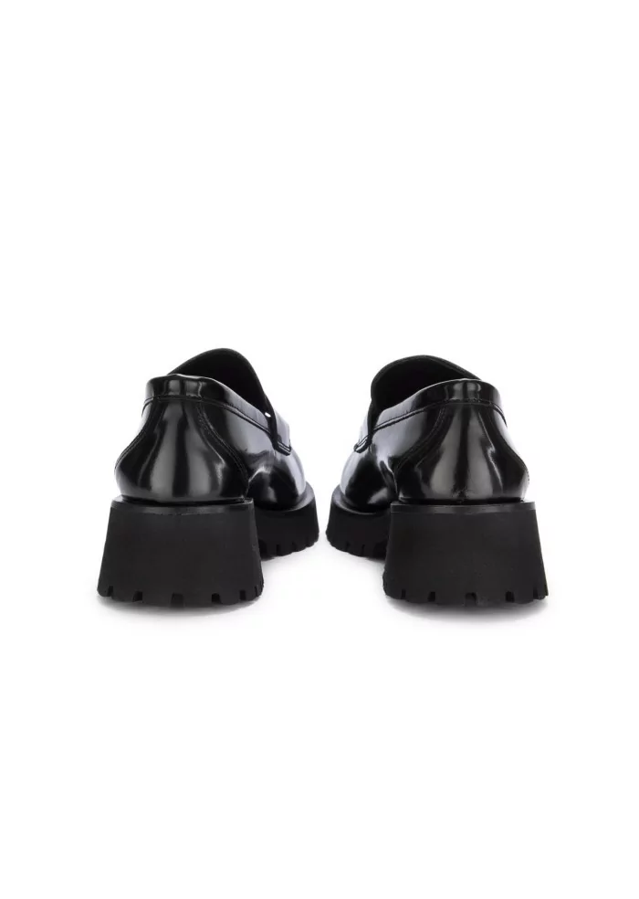 POESIE VENEZIANE | MOCASSINI PELLE LUCCHETTO NERO