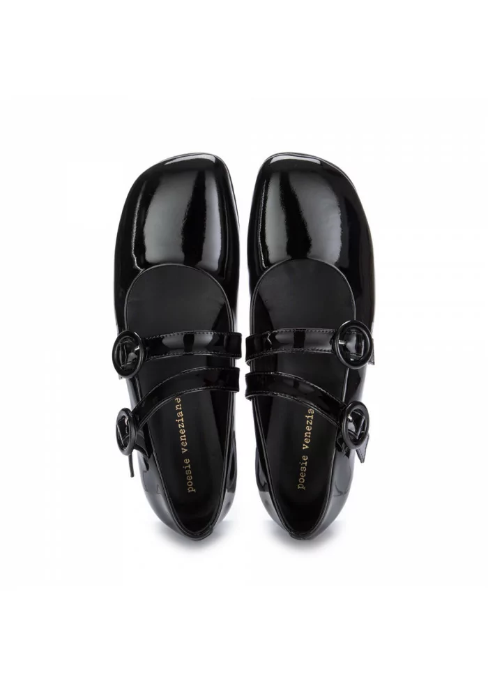 POESIE VENEZIANE | SCARPE BASSE VERNICE NERO