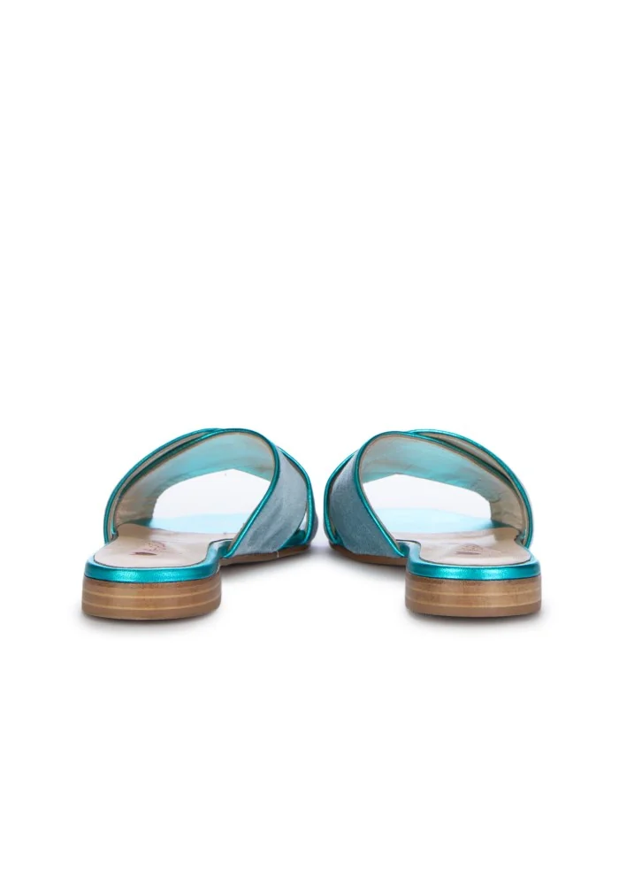 POSITANO IN LOVE | SANDALI ANGIE VELLUTO AZZURRO