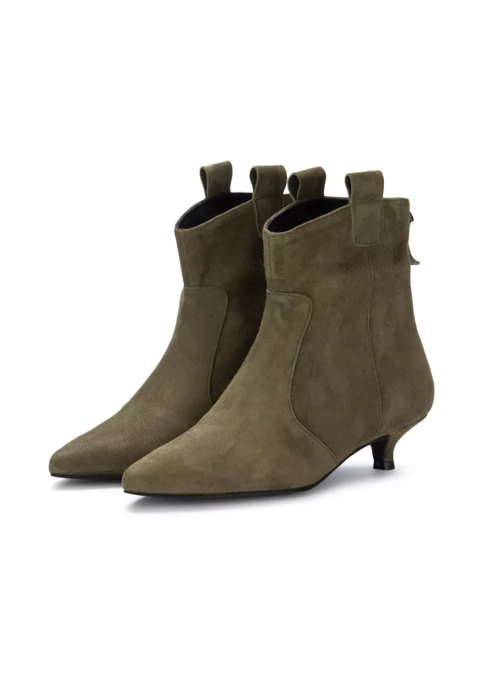 POSITANO IN LOVE | TRONCHETTI FINN CAMOSCIO VERDE OLIVA