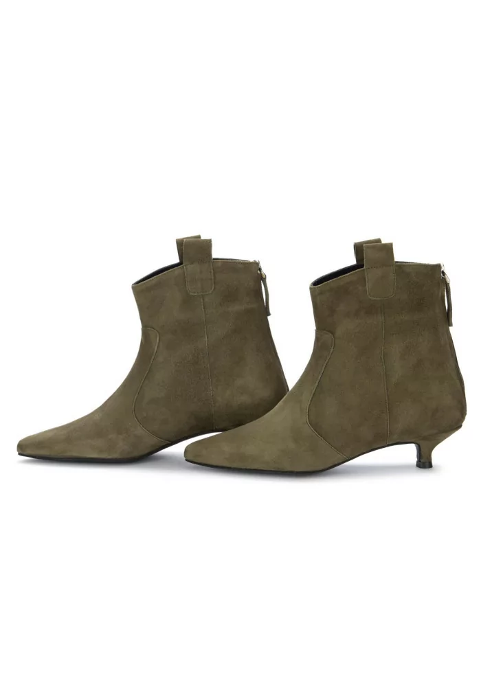 POSITANO IN LOVE | TRONCHETTI FINN CAMOSCIO VERDE OLIVA