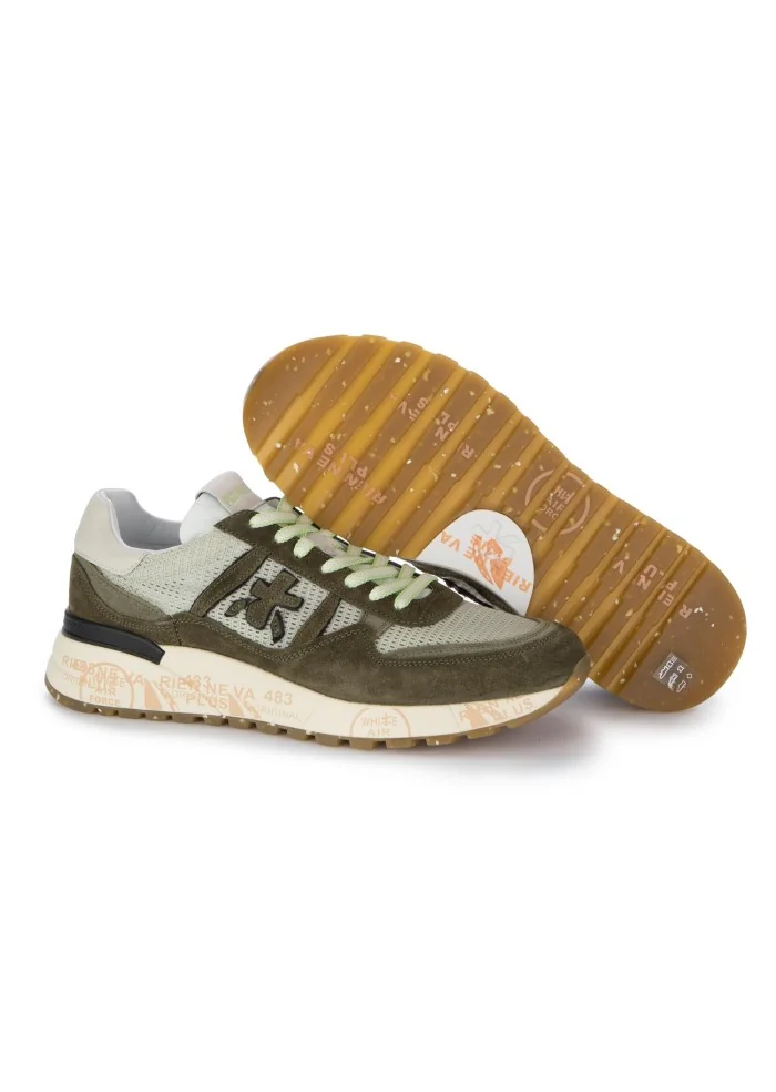 PREMIATA | SNEAKERS LANDECK VERDE GRIGIO