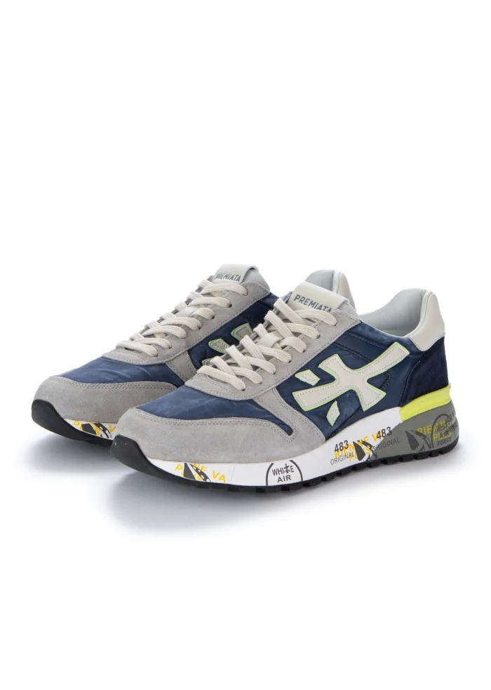 PREMIATA | SNEAKERS MICK BLU GRIGIO